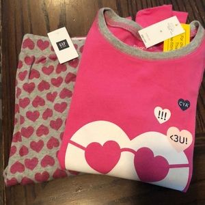 Gap 2 piece PJ set. NWT. Size 10